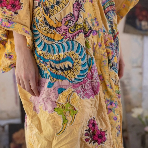 🐉NWT MAGNOLIA PEARL Dragon Romani Kimono🐉 - Picture 6 of 12